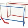 Jaypro Floor Hockey Goal With Net, 48 X 72 X 20, Set Of 2, Red And Blue -Physical Education Resources shop 012251 A ecommfullsize
