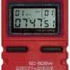 Robic SC-505W Multi-Mode Chronograph Stopwatch, 12 Lap Memory, Red -Physical Education Resources shop 016336 ecommfullsize
