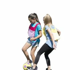 Speech Bin Sportime MatchMates With Mesh Pockets, Set Of 12, Red/Yellow -Physical Education Resources shop 016590 PA Soccer ecommfullsize