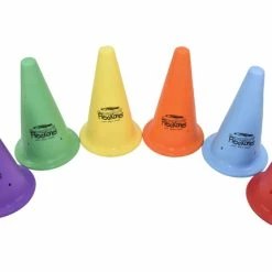 Sportime Split Top Super-Safe FlexiKones, 15 Inches, Set Of 6 -Physical Education Resources shop 016933 B ecommfullsize
