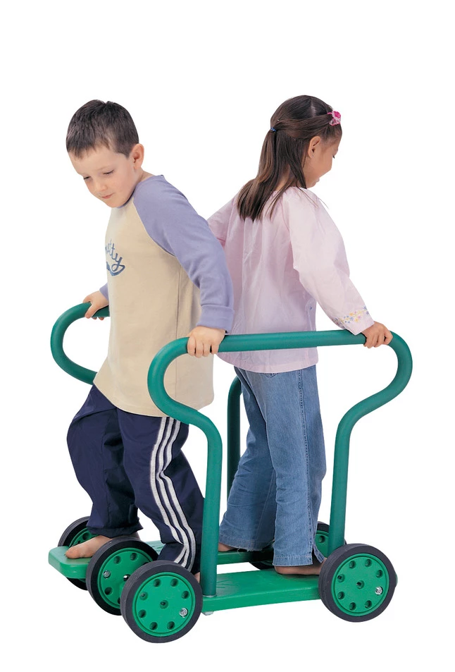 Kiddies Paradise Twin Walker Bikes And Trikes, 27 X 21 X 28 Inches, Green 3 Kiddies Paradise Twin Walker Bikes And Trikes, 27 X 21 X 28 Inches, Green