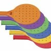 Sportime Global Games Paddles, 8 X 13-1/2 Inches, Assorted Colors, Set Of 6 -Physical Education Resources shop 018946 ecommfullsize