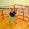 Mylec Pro Style Steel Hockey Goal With Nylon Net, 54 X 44 X 30 Inches, Red And White -Physical Education Resources shop 025077 A ecommfullsize