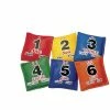 Sportime Tri-Lingual Sequencing Educational Bean Bags, Assorted Colors, Set Of 6 -Physical Education Resources shop 1004582 ecommfullsize