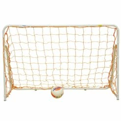 Jaypro Portable Short Sided Soccer Goal, 6 X 12 Feet X 34 Inches, White