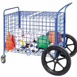 Jaypro Totemaster FieldCart, 51 X 25 X 48 Inches, Blue