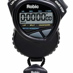 Robic 1000W Dual Stopwatch, Black
