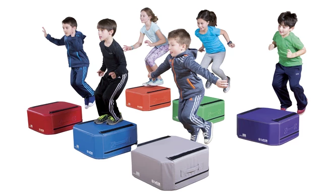 UCS INC Plyomentry Plyo Boxes, Assorted Colors, Set Of 6 4 UCS INC Plyomentry Plyo Boxes, Assorted Colors, Set Of 6 - Image 2