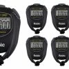 Robic 2 Split Memory Water Resistant Stopwatch, Black, Set Of 7 -Physical Education Resources shop 1592970 A ecommfullsize