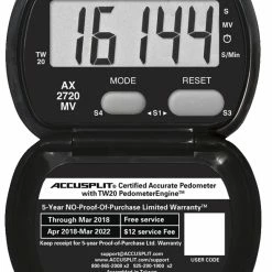 ACCUSPLIT AX2720MV Activity Tracker Pedometer