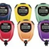 Robic SC-429 Water Resistant All Purpose Stopwatch, Set Of 6