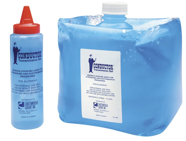 Fabrication Enterprises Chattanooga Conductor Ultrasound Gel, 5 Liter Dispenser 3 Fabrication Enterprises Chattanooga Conductor Ultrasound Gel, 5 Liter Dispenser