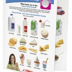Sportime Dairy Food Group Visual Learning Guide, 4 Pages, Grades 1 To 4