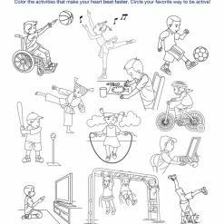 Sportime Making Healthy Choices Visual Learning Guide, 4 Pages, Grades 1 To 4 -Physical Education Resources shop 2013500 D ecommfullsize