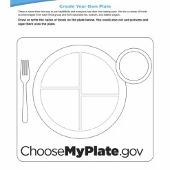 Sportime Choose MyPlate Visual Learning Guide, 4 Pages, Grades 5 To 9 -Physical Education Resources shop 2013503 C ecommfullsize