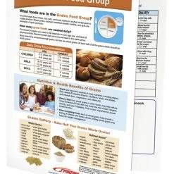 Sportime Grains Food Group Visual Learning Guide, 4 Pages, Grades 5 To 9