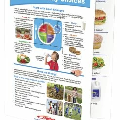 Sportime Making Healthy Choices Visual Learning Guide, 4 Pages, Grades 5 To 9