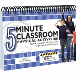 Visualz 5 Minute Physical Activities Book, 8-1/2 X 5-1/2 Inches