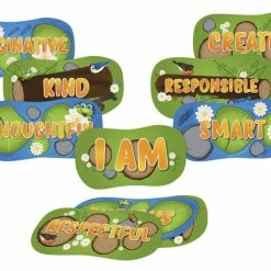 Visualz Nature Sensory Pathway Hopscotch Set, 10 Decals