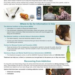 Sportime Substance Abuse And Addiction Bulletin Board Charts, Set Of 7, Grades 5 To 12 -Physical Education Resources shop 2041464 G ecommfullsize