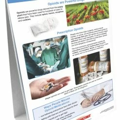 Sportime All About Opioid Drugs Flip Chart Set, Grades 5 To 12