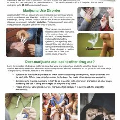 Sportime All About Marijuana Bulletin Board Charts, Set Of 7, Grades 5 To 12 -Physical Education Resources shop 2041468 F ecommfullsize