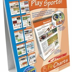 Sportime Play Sports Flip Chart Set, Grades 5 To 12